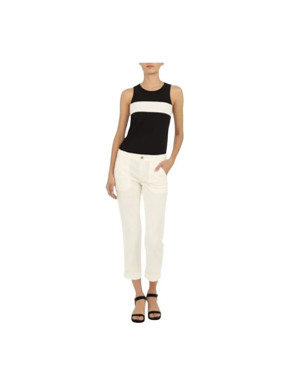 Banana Republic White Linen Pants Size 4 Comfort Cruise